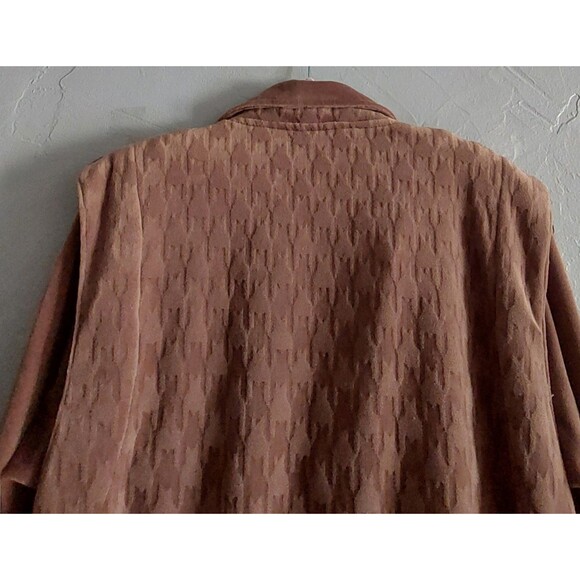 Vintage Sweater Jacket Women Size S, ADILFO SPORT ,velvet, 19 Inch Of Armp To... - Picture 11 of 11